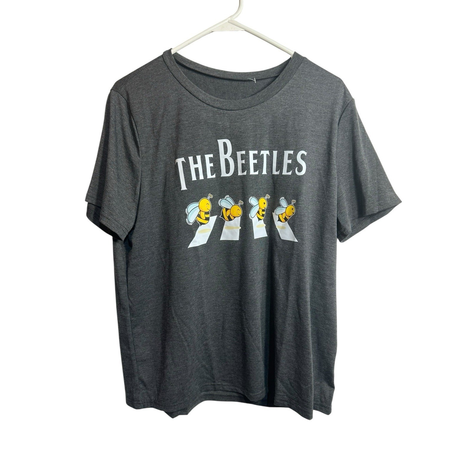 Womens Graphic Tee Short Sleeve Shirt Size Xl Extra Large Bee